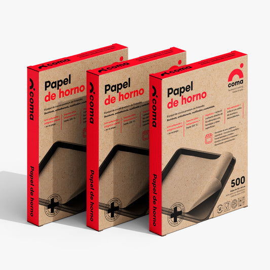 Pack 3 Cajas COMA 30x40cm