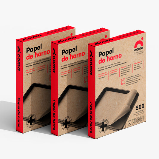 Pack 3 Cajas COMA 40x60cm